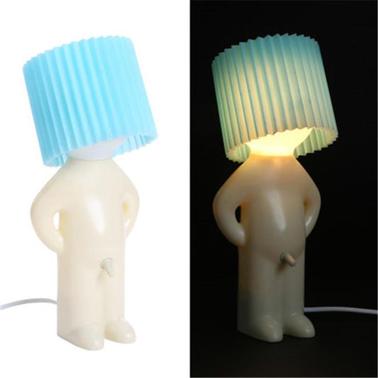Shy Little Boy Creative Lamp