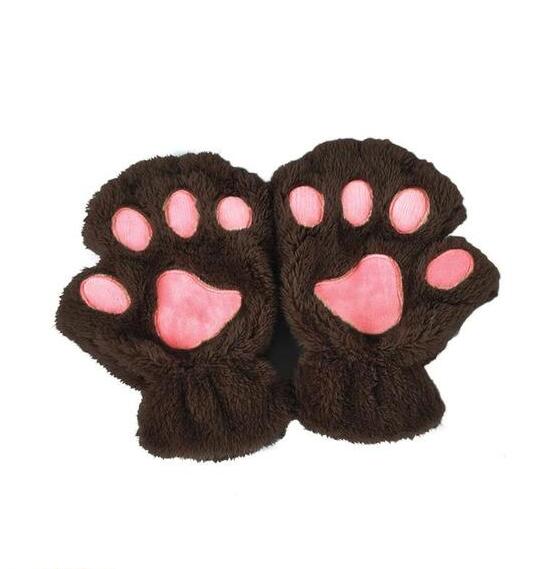 Cat Paw Plushie Gloves