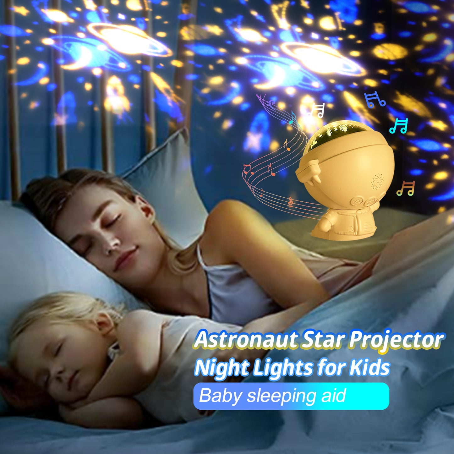 Baby Astronaut Projector