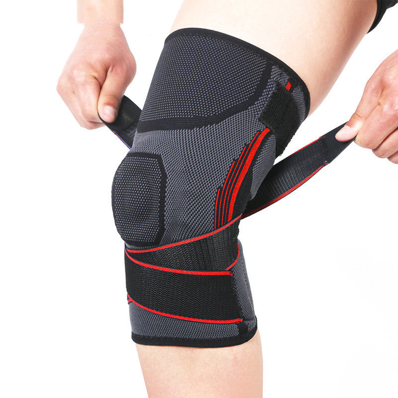 3D Compression Knee Brace with Knee Strap
