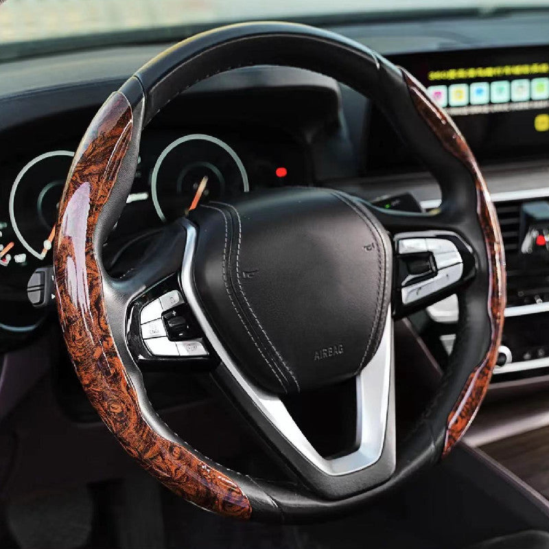 Crystal Car Steering Wheel Cover