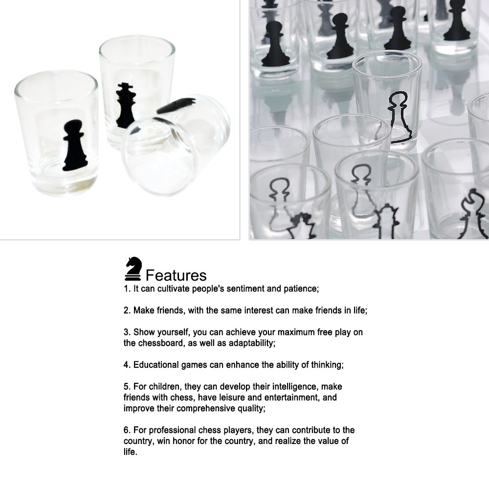 Shot Glass Chess Game
