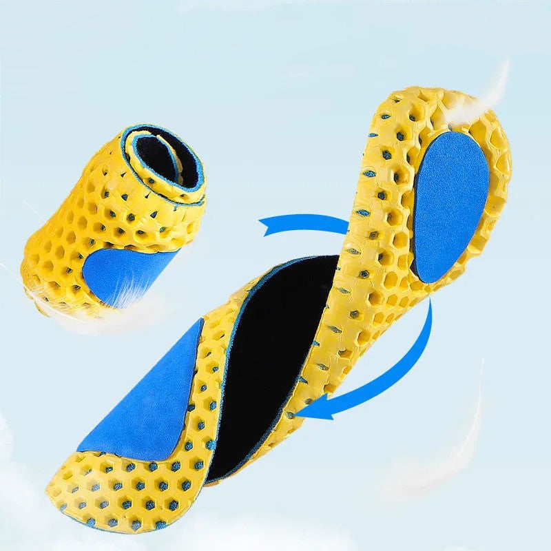 Double shock absorption insole