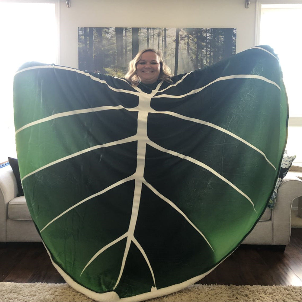 Leaf Shaped Blanket