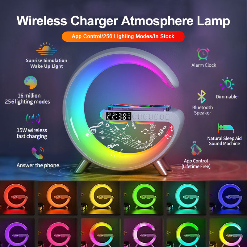Wireless Charger 7-in-1 Atmosphere Lamp