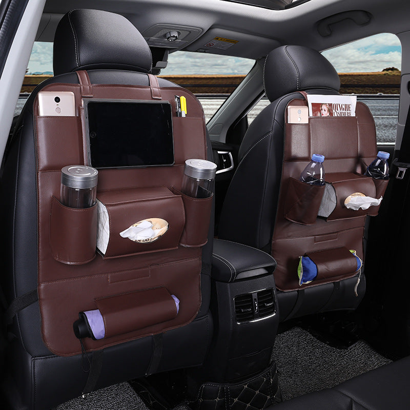 New Premium Car Back Seat Leather Organizer